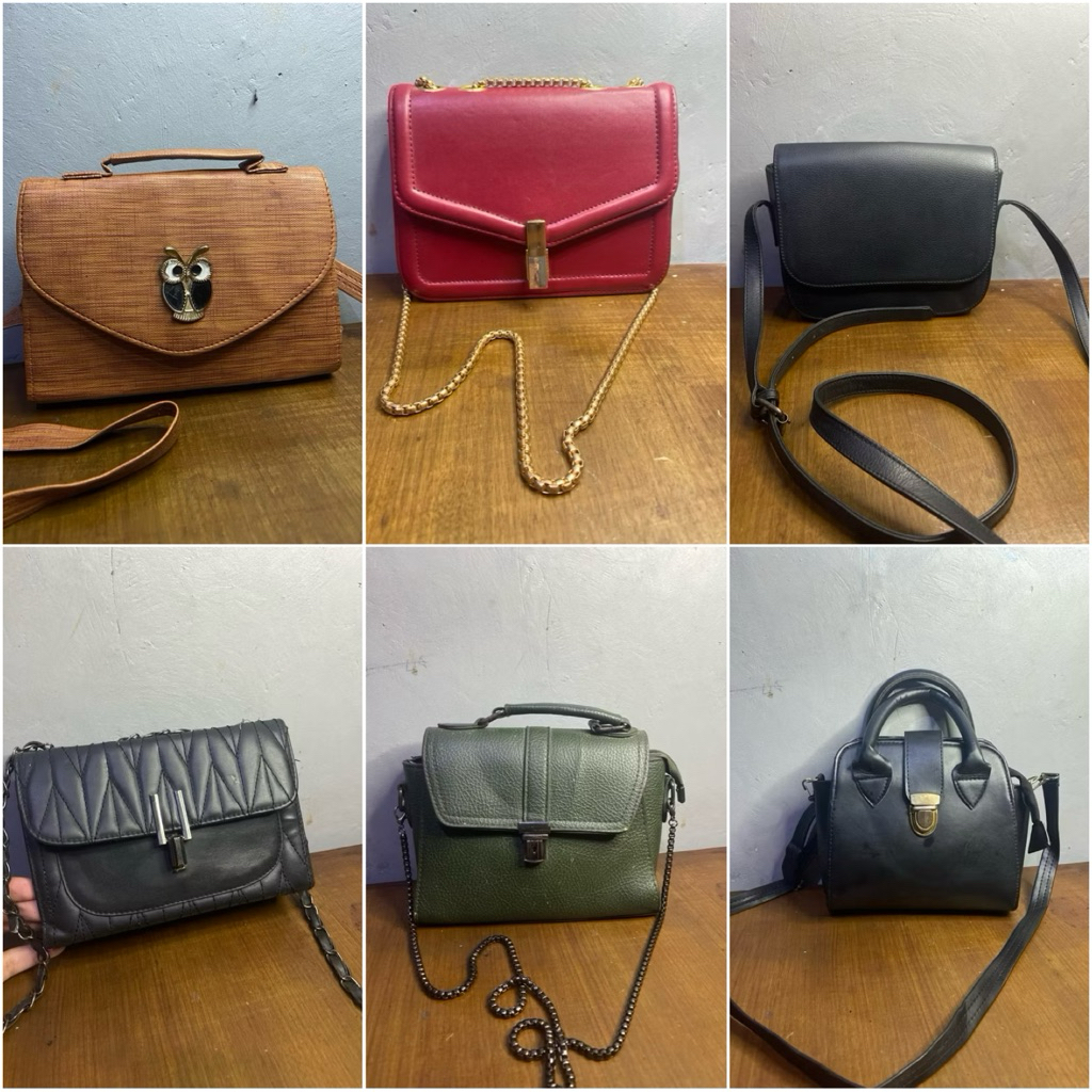 tas sling bag mini wanita preloved