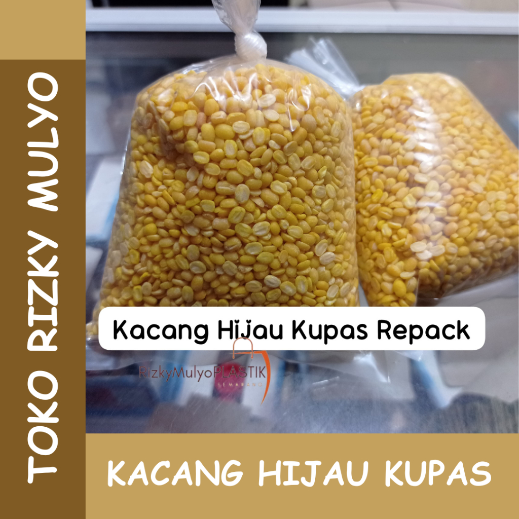 

Kacang Hijau Kupas / Kacang Ijo Kupas Repack GRADE A