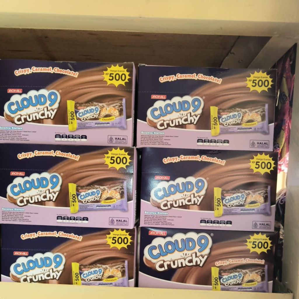 

coklat karamel CLOUD 9