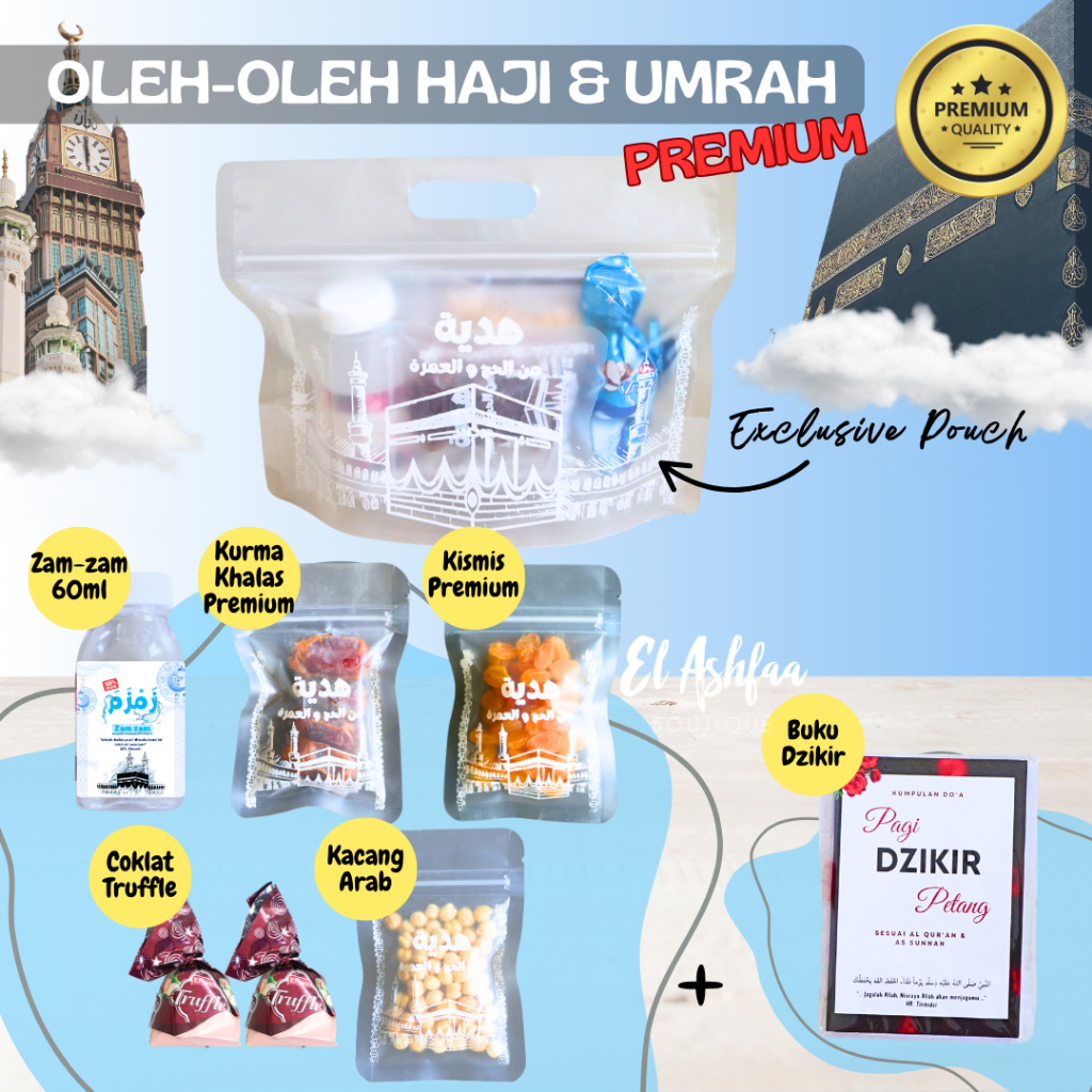 

Paket Oleh-oleh Haji & Umrah Premium - El Ashfaa Boutique