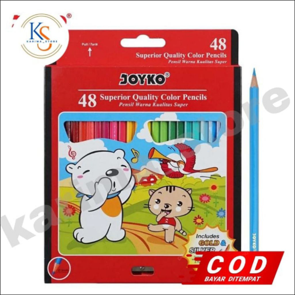 

PENSIL WARNA FABER CASTELL 24 CLASSIC COLOUR PENCILS_Karima