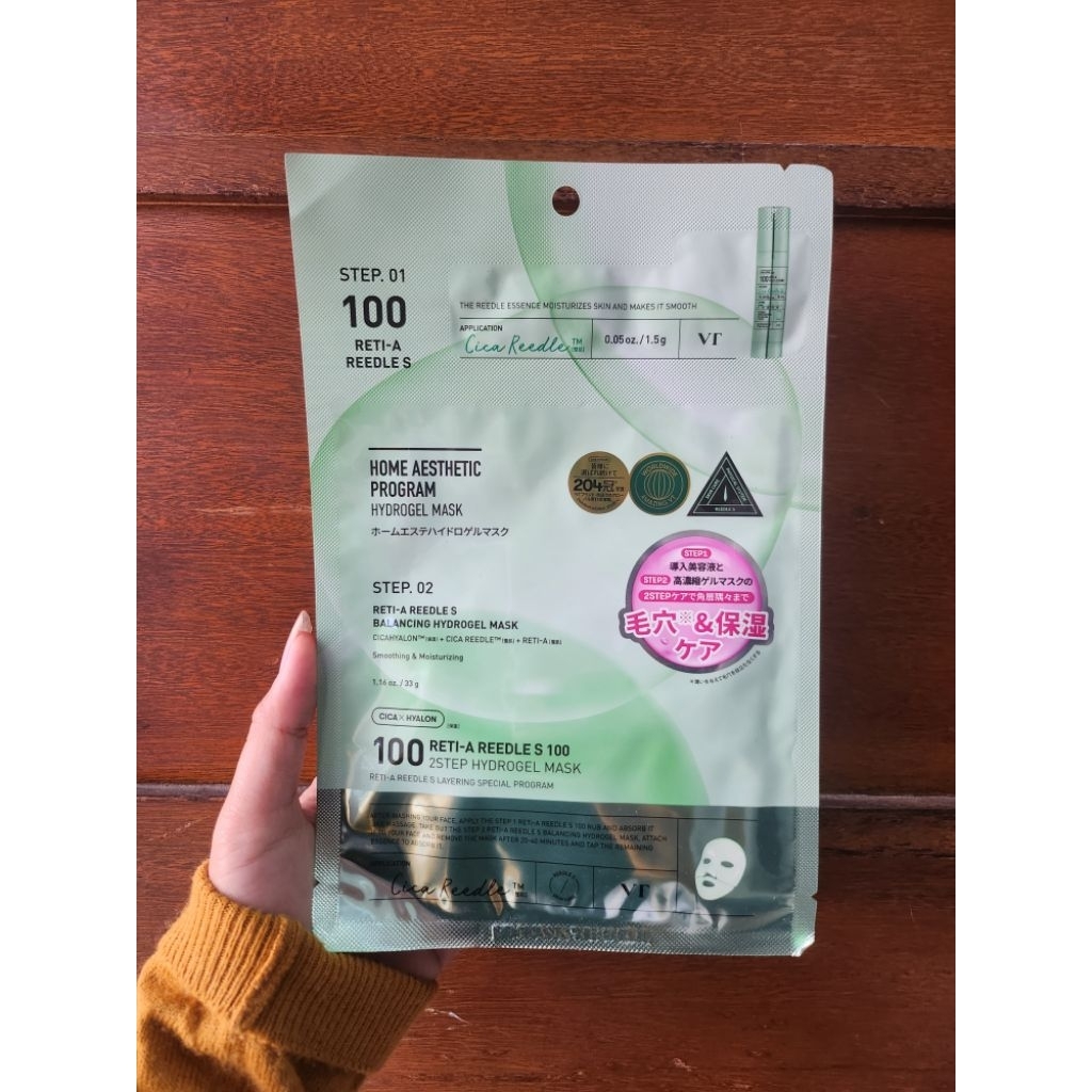 VT Cosmetic - Reti-A Reddle Shot 100 2Step Hydrogel Mask