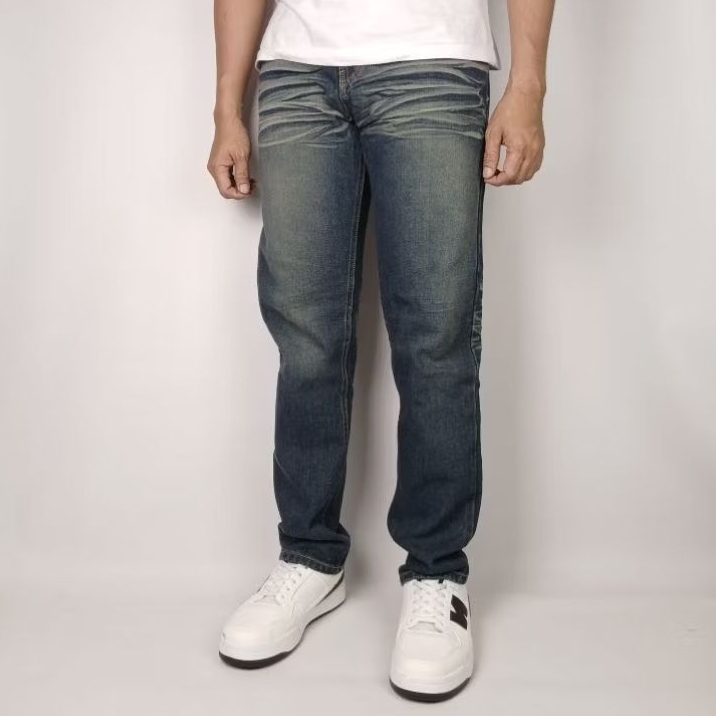 NORTH UP Celana Jeans Denim Destroy YARO ARTICLE Denim Slimfit