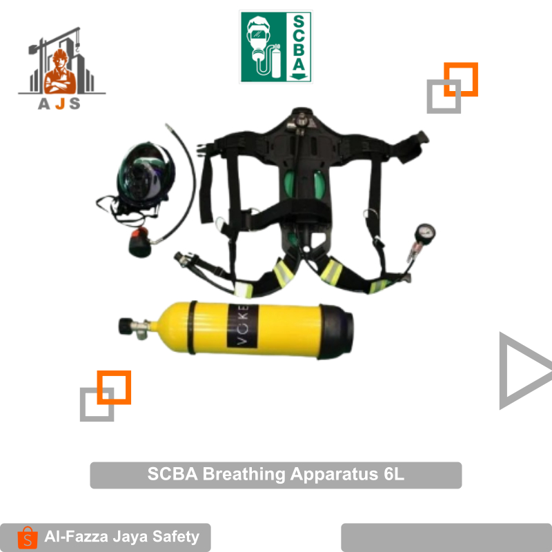 SCBA Breathing Apparatus 6L / Breathing Apparatus SCBA 6L Vokell