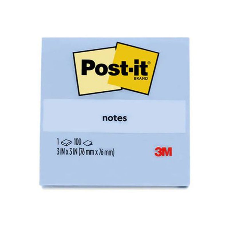 

POST IT 3M 76X76 MM 654-1CB CW - BLUE