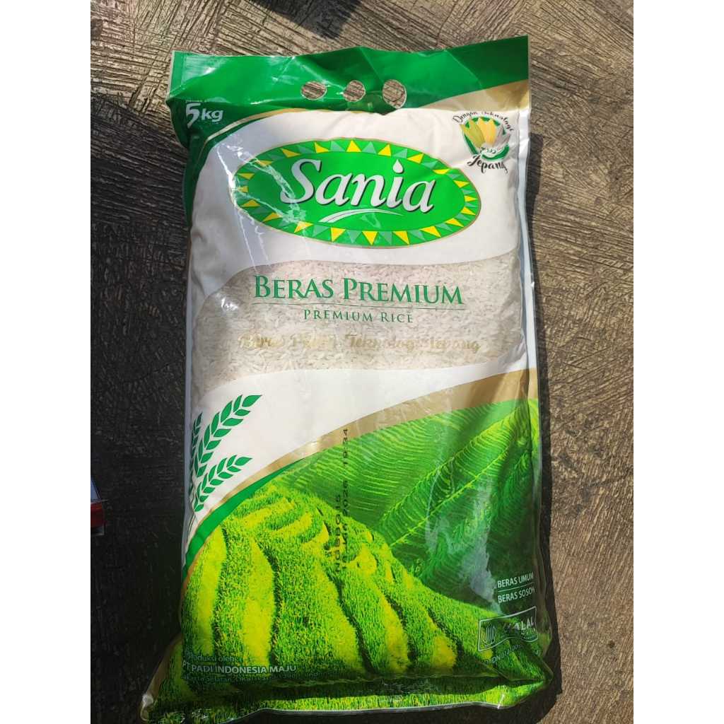 

Beras Premium Sania 5kg Kualitas Super untuk Nasi Pulen Harian