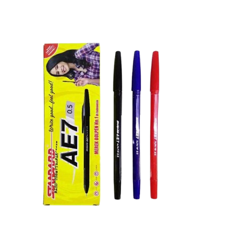 

Balpoint Standard AE7 Isi 12 Pcs (1 Lusin) / Pulpen Standard 1 Pack