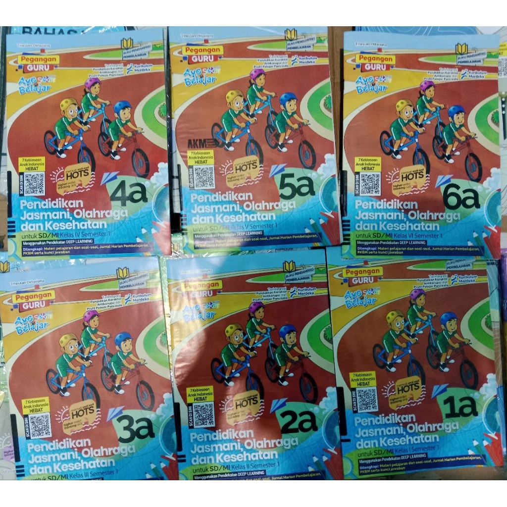 LKS PEGANGAN GURU PJOK KELAS 1 2 3 4 5 6 | LKS GURU SD | LKS PJOK GRAHA PUSTAKA ORIGINAL