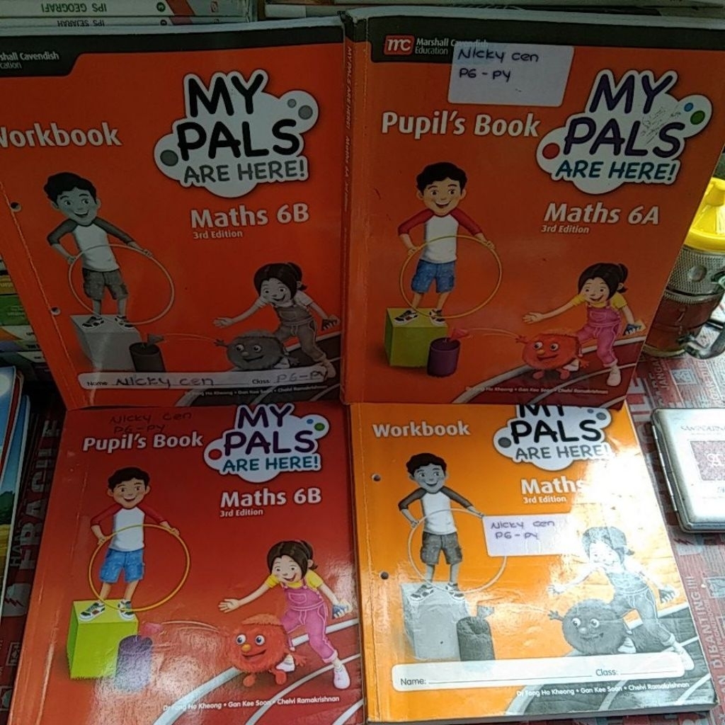 Buku my pals are here maths 6B-maths 6A-maths 6A-maths 6B.3nd edition
