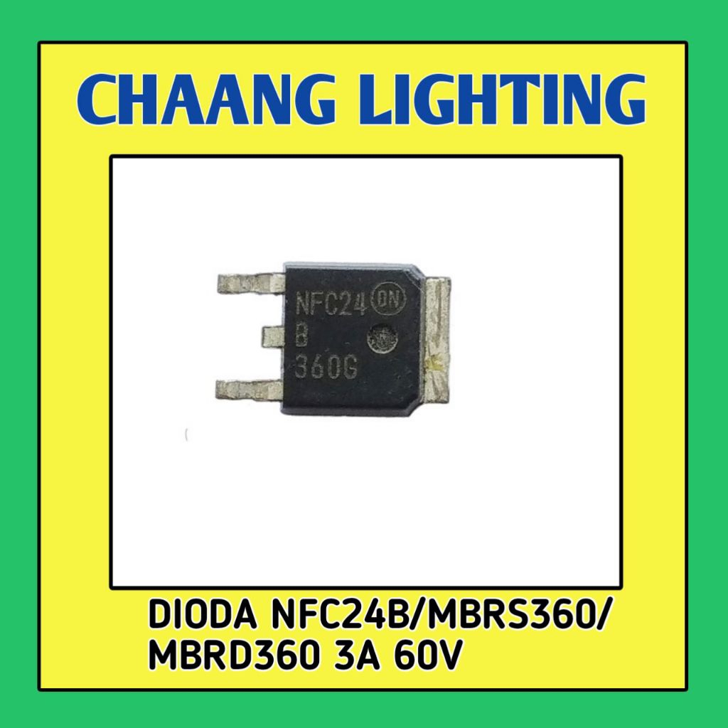 DIODA 3A 60V NFC24B MBRS360 MBRD360 DIODA SCHOTTKY 3A 60V