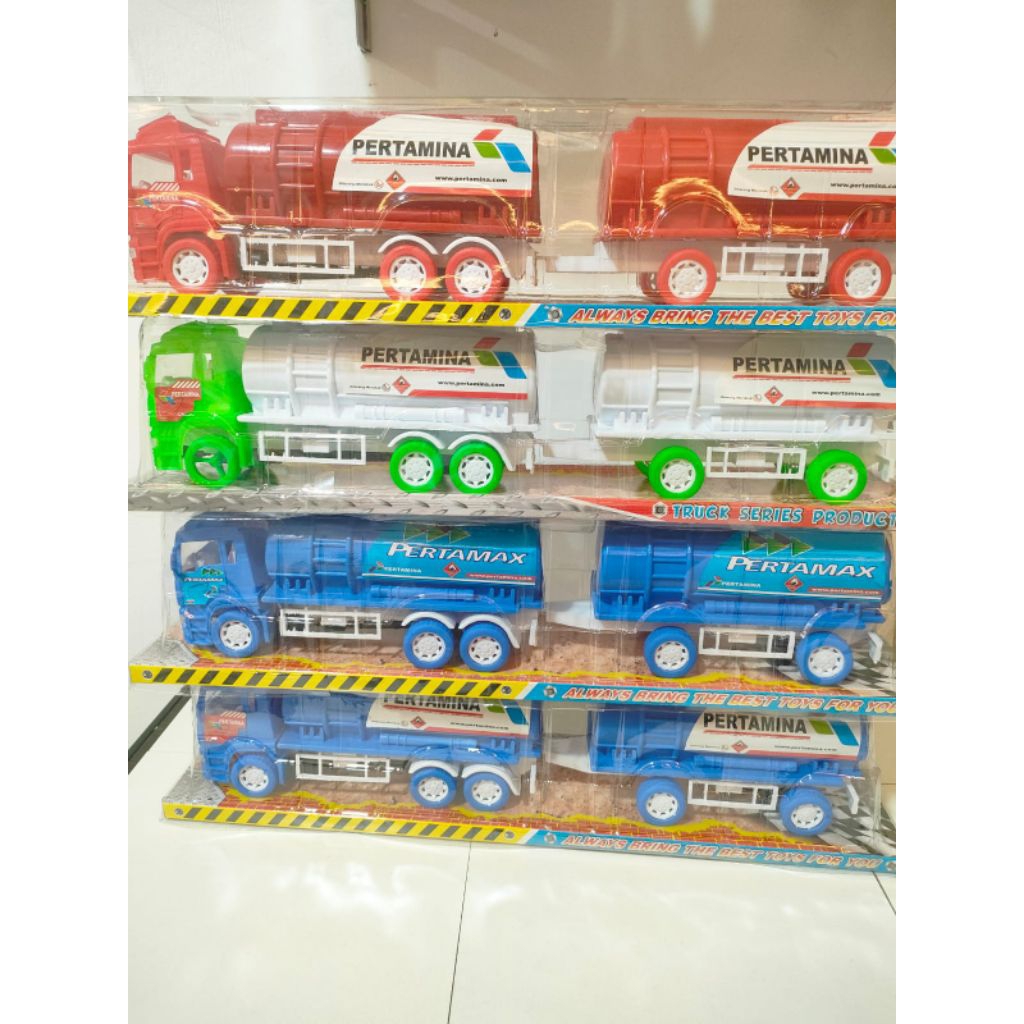 GOLDEN TOYS - MAINAN ANAK TRUK TANGKI PERTAMINA (ST2091)