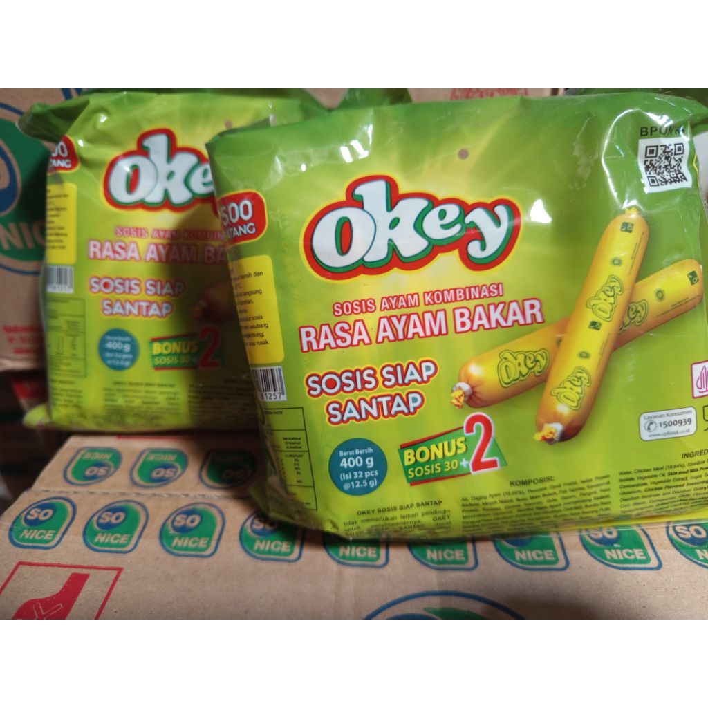 

sosis Okey 1 pack isi 30+2