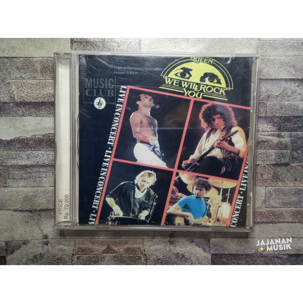 VCD Queen (Konser We Will Rock You)