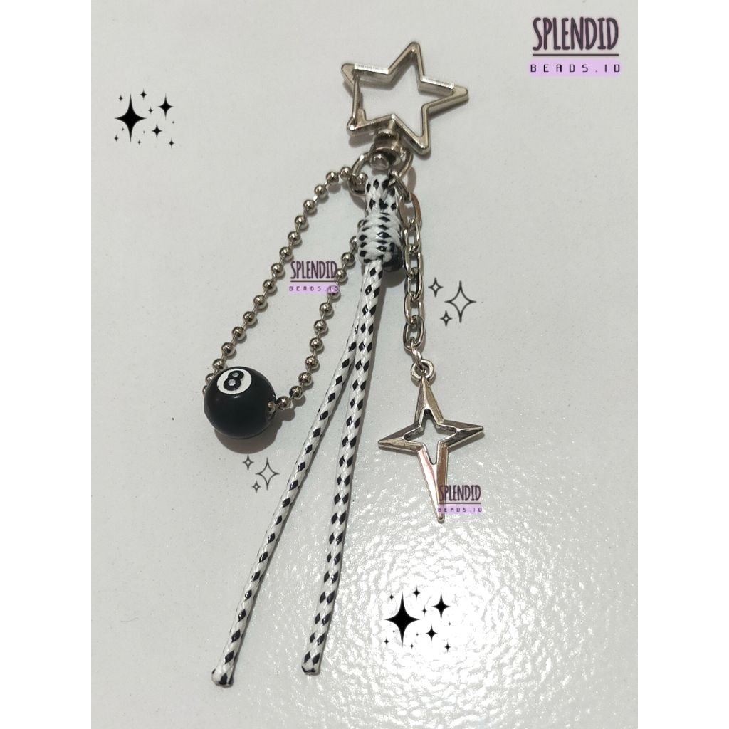Gantungan Tas || Gantungan Kunci Bintang || Gabtungan Bintang || Keychain bag charm
