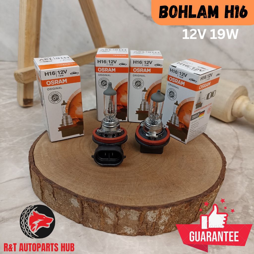 OSRAM Bohlam H16 12V 19W Original