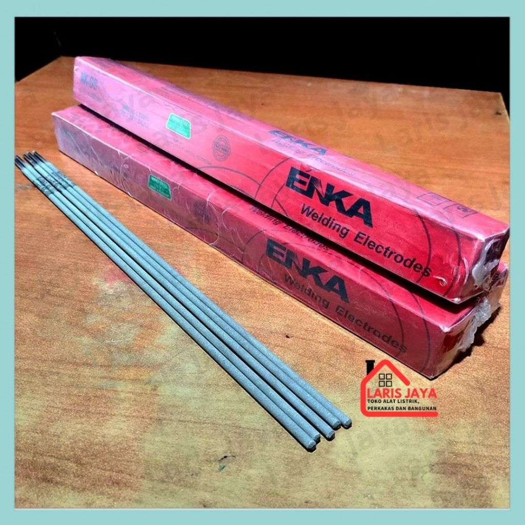 KAWAT LAS ENKA 2.6 X 350 MM / KAWAT LAS LISTRIK WELDING ENKA NK 68 NK68 2,6 MM per