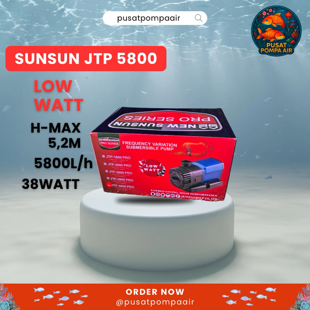 POMPA SUNSUN JTP LOW WATT