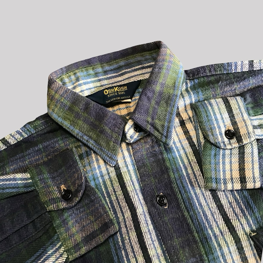 Kemeja Flannel Tebal Semi Veterano Biru - XL (9)