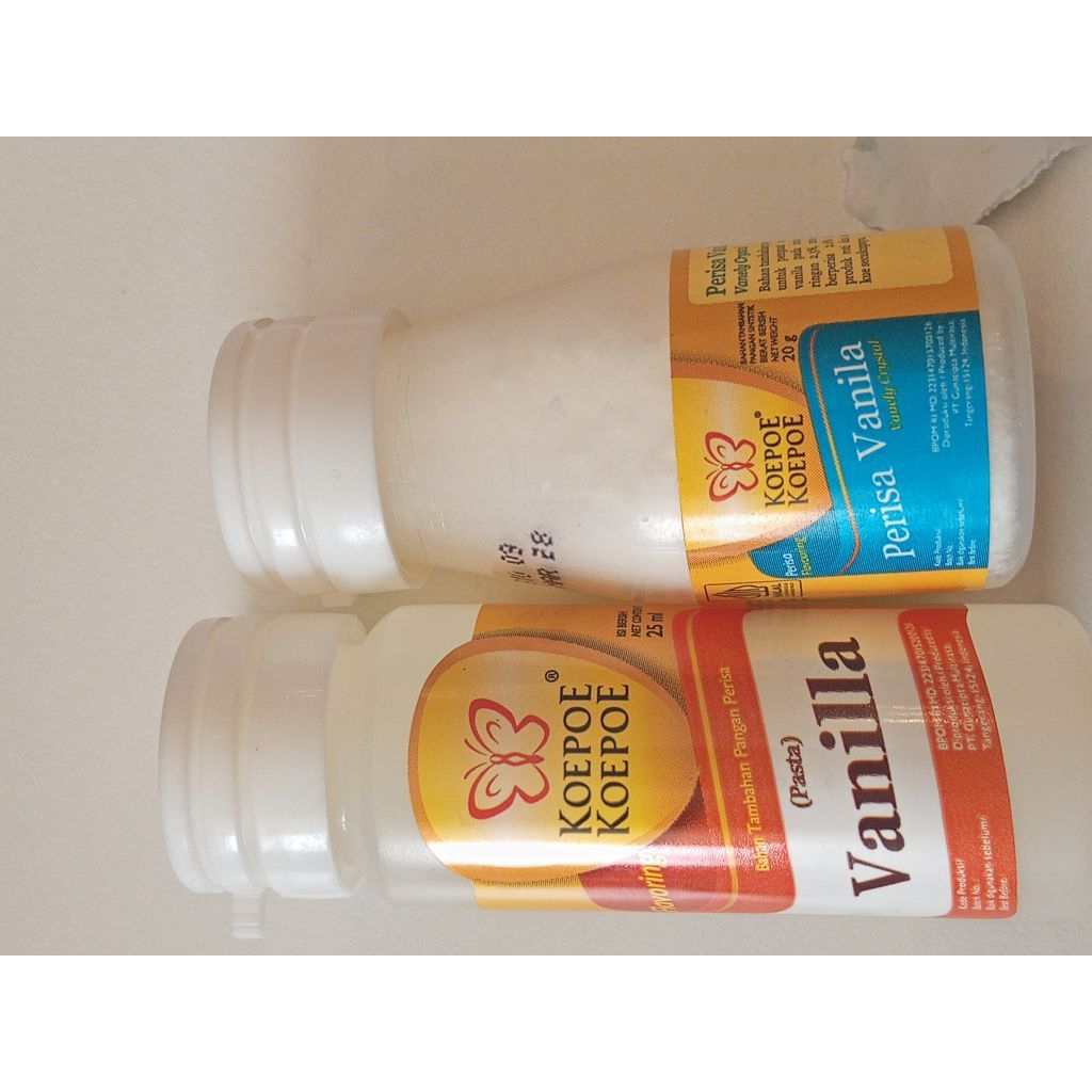 

KOEPOE KOEPOE PERISA VANILA 20 G /PASTA VANILLA 25 G EXP 2027