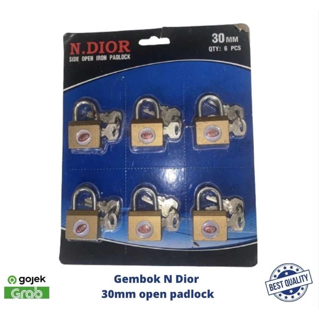 Gembok N Dior 30mm Gembok Koper