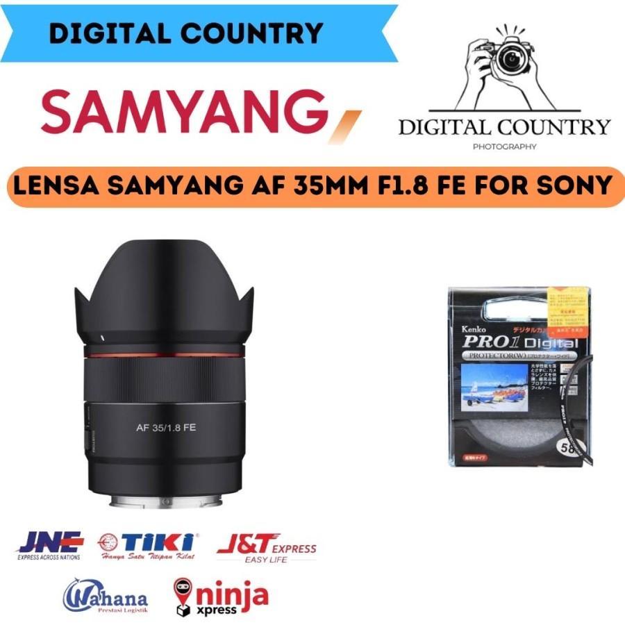 SAMYANG AF 35MM F1.8 FE FOR SONY E MOUNT / SAMYANG AF 35MM F1.8 FE