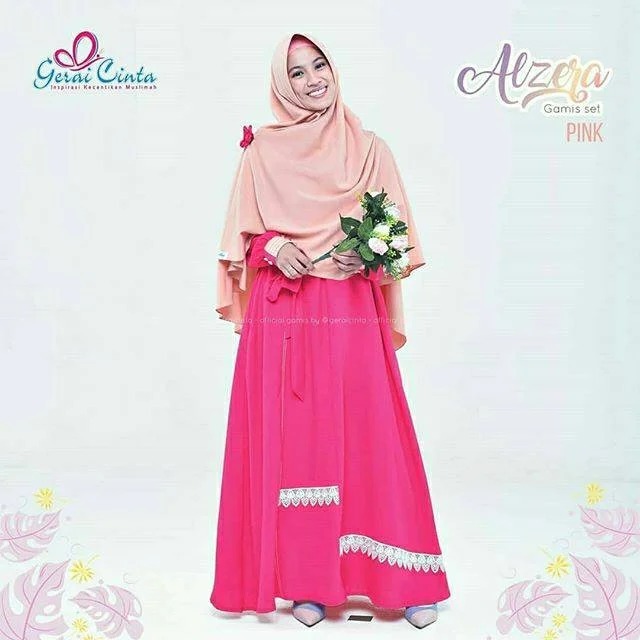 Gamis set Alzera by Gerai Cinta