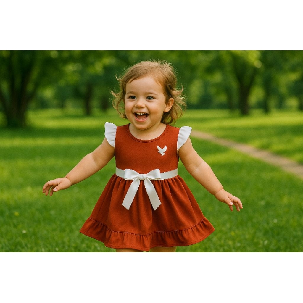Dress Anak Merah Putih Agustusan
