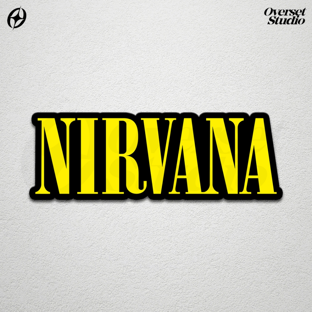 

(GRATIS ONGKIR & COD) Stiker Sticker Band Nirvana Logo / Stiker Band Metal Rock Logo Nirvana / Sticker Vinyl Glossy / Sticker Band Music Nirvana / Sticker Aesthetic / Stiker Brand Lokal / Stiker Satuan / Sticker Custom / Sticker Helm / Stiker Tumbler