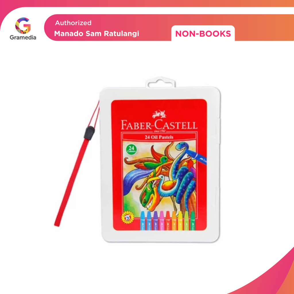 

Gramedia Manado-Faber Hexagonal Oil Pastel 24