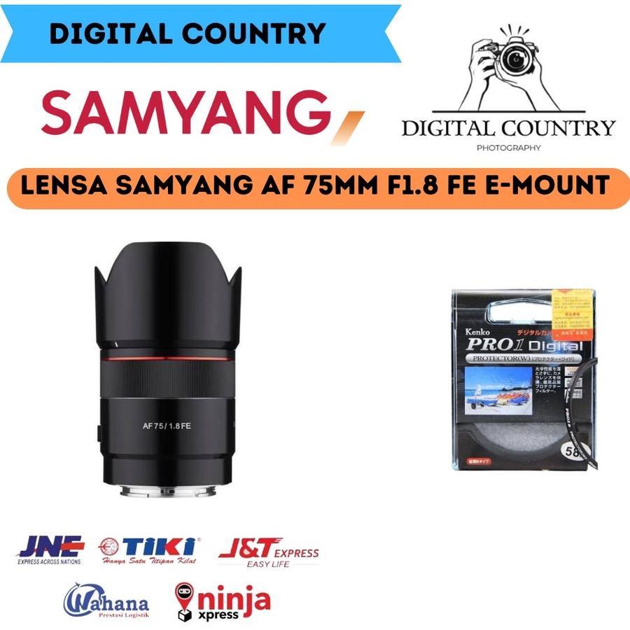 SAMYANG AF 75MM F1.8 FE FOR SONY E MOUNT / SAMYANG AF 75MM F1.8 FE