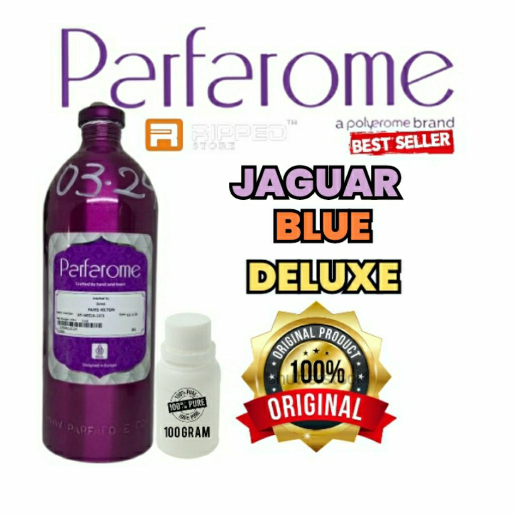 100ml Bibit Parfum Murni Deluxe Jaguar Blue Original Parfarome