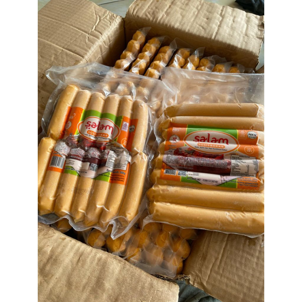 

sosis salam bakar 500 grm khusus area jatim