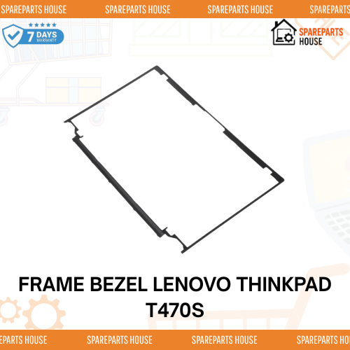 Frame Bezel LCD Laptop Pengganti Untuk Lenovo ThinkPad T470S [ Sticker Frame ] | Spareparts House