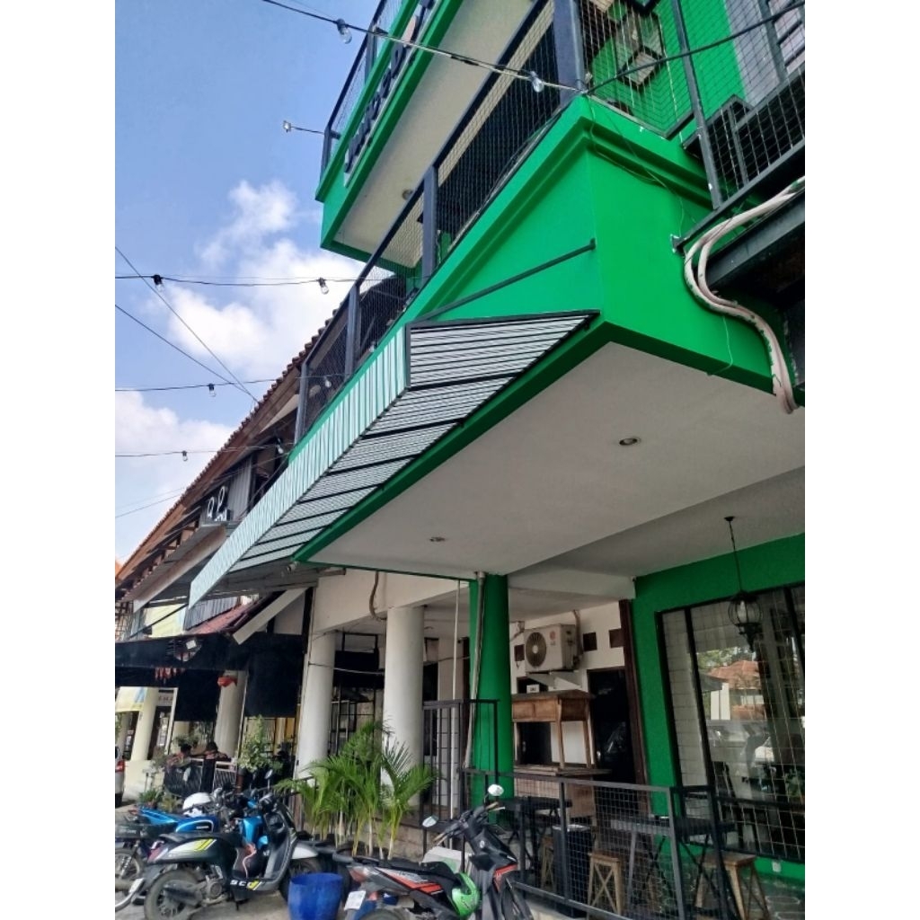 Kanopi kain auning, cafe, toko, jendela rumah waterproof