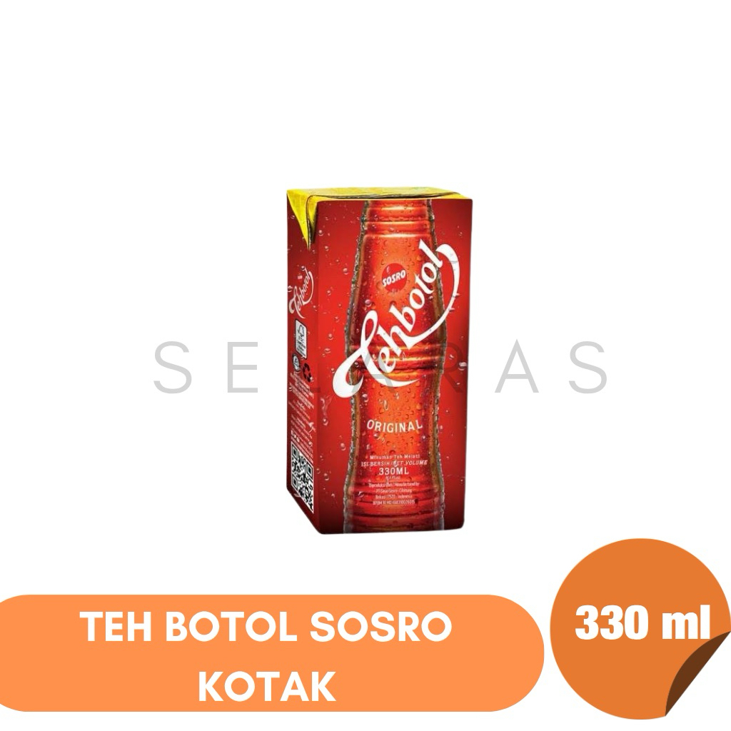 

TEH BOTOL KOTAK 330ml - Isi 24 pcs
