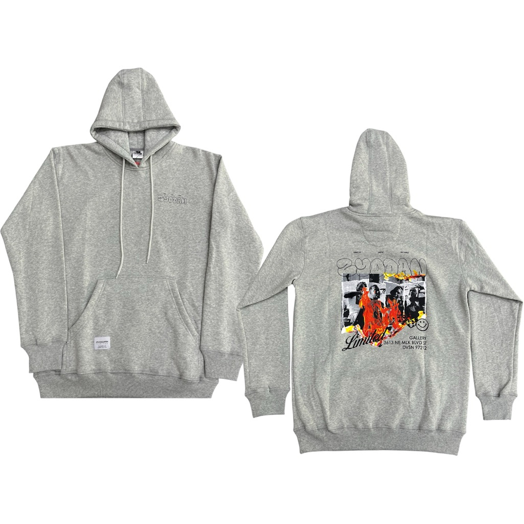 LS | HOODIE BOXY OVERSIZE 300gsm | FIVEs