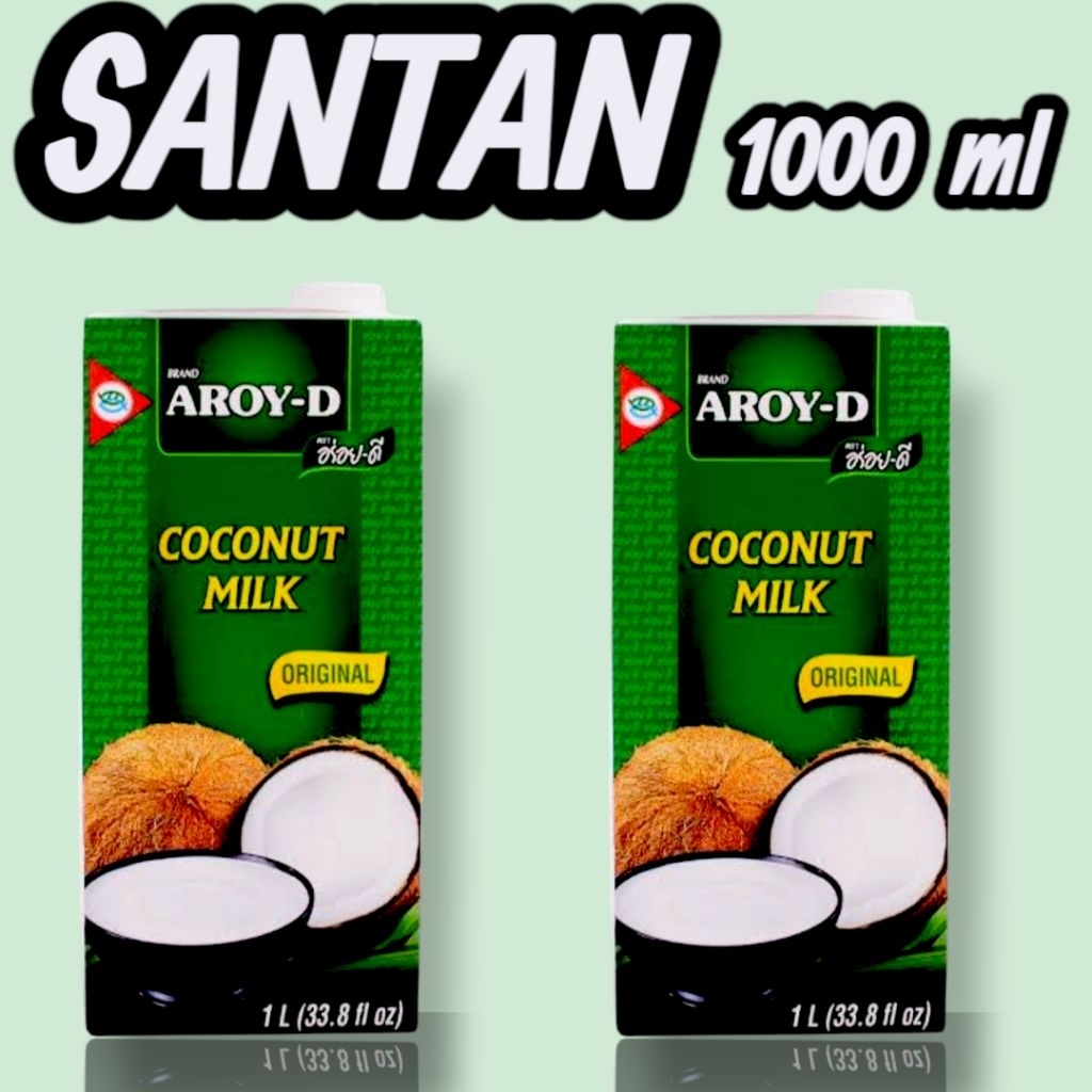 

Aroy D Santan 1000ml Coconut Milk 1 liter
