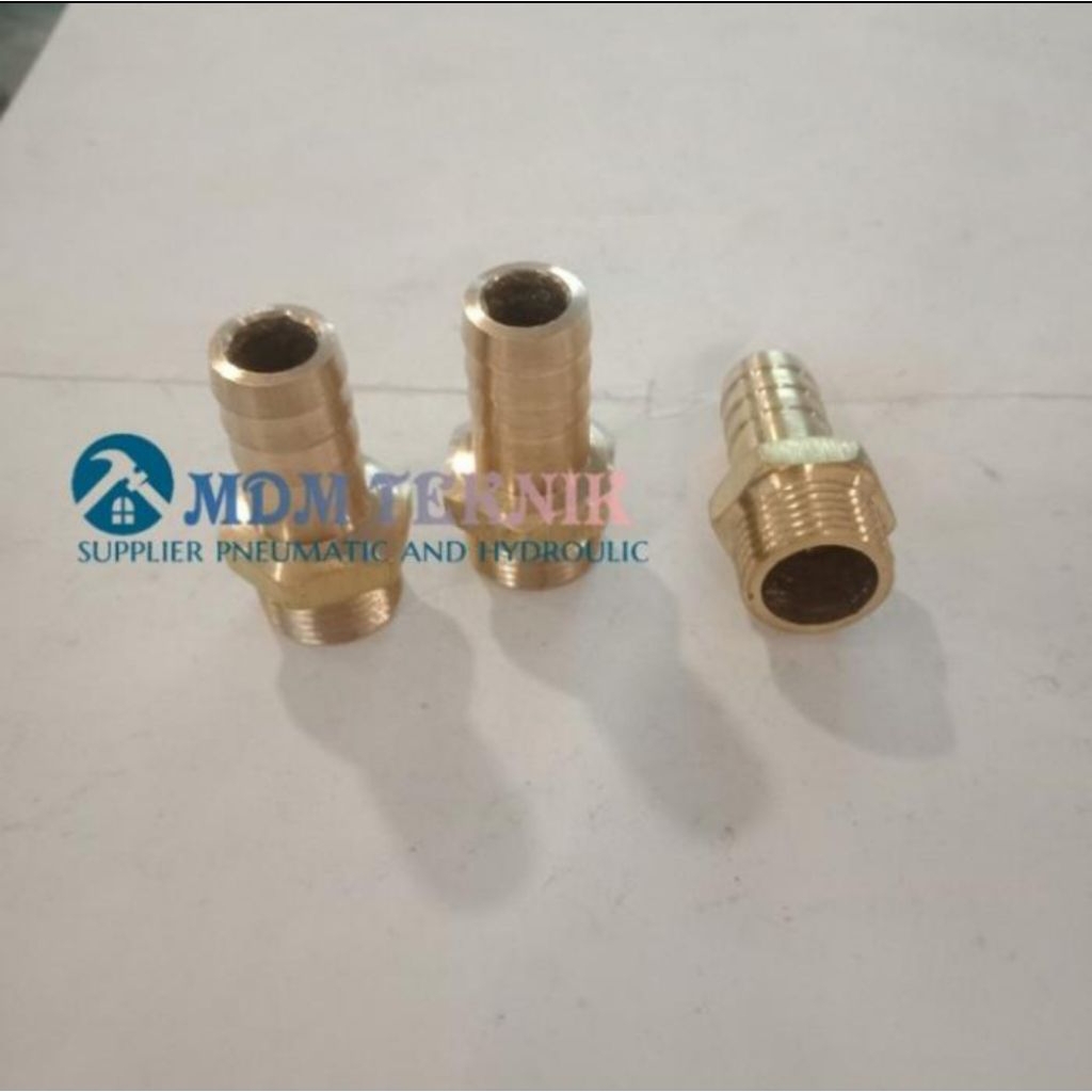 nepel selang drat 1/8 x selang 8 mm