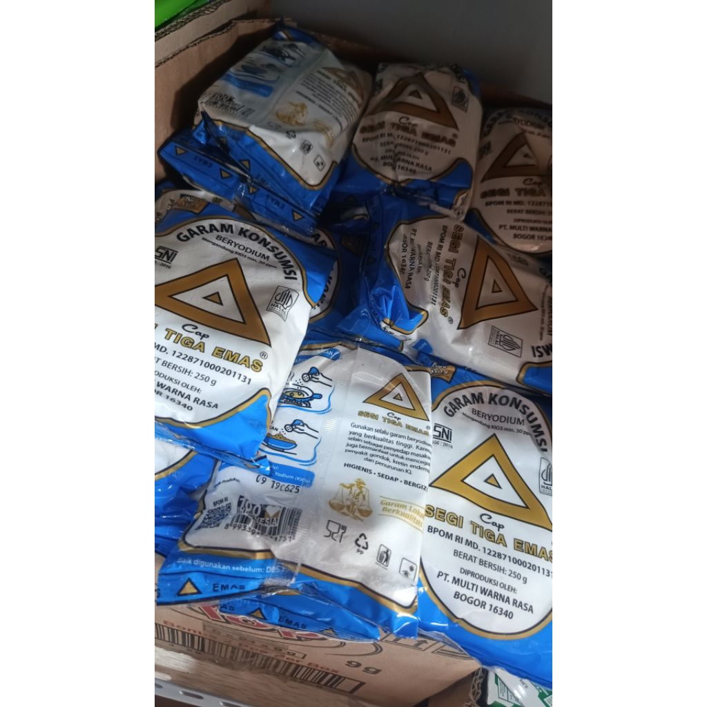 

(ABDILA) Garam Segitiga Emas 250 gram