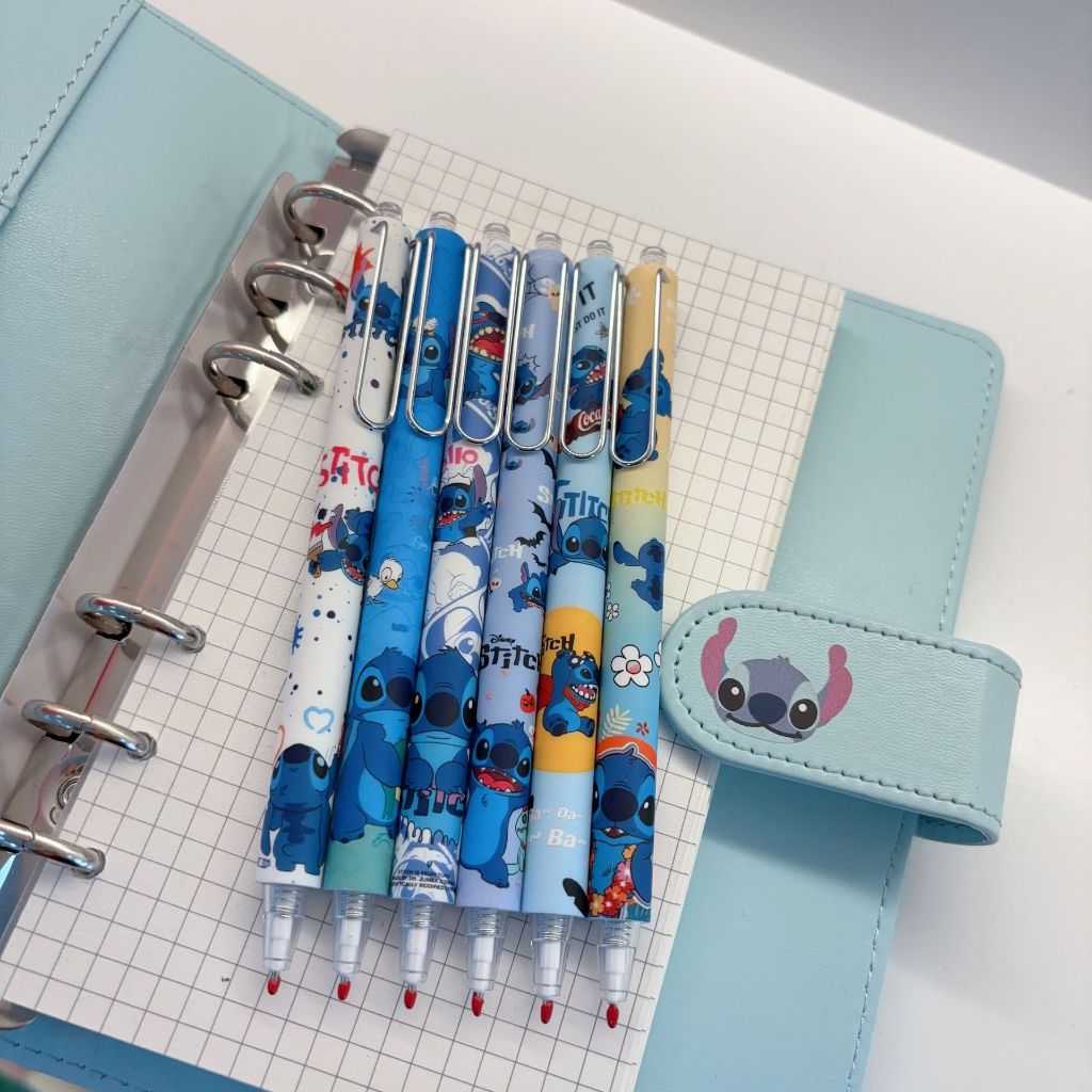 

[ 6 Pcs] Set Pulpen Gel Stitch 0.5mm / Pena Stitch Premium