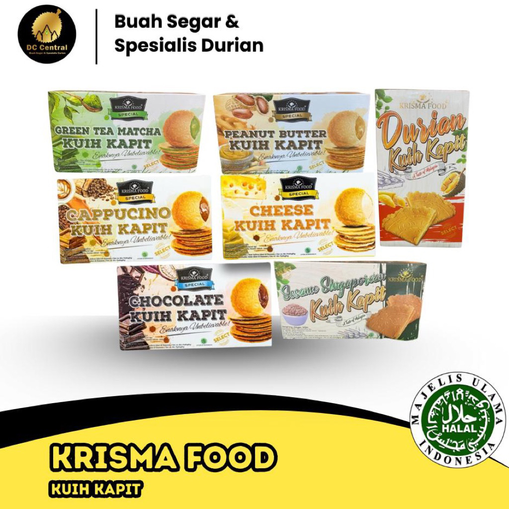 

KUIH KAPIT SPESIAL by KRISMA FOOD ANEKA VARIAN 100gr