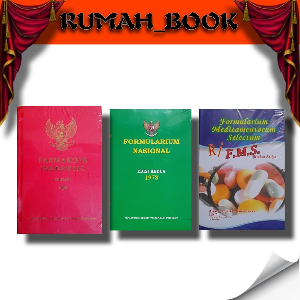 PAKET 3 FARMASI : Farmakope 3 FORNAS FMS