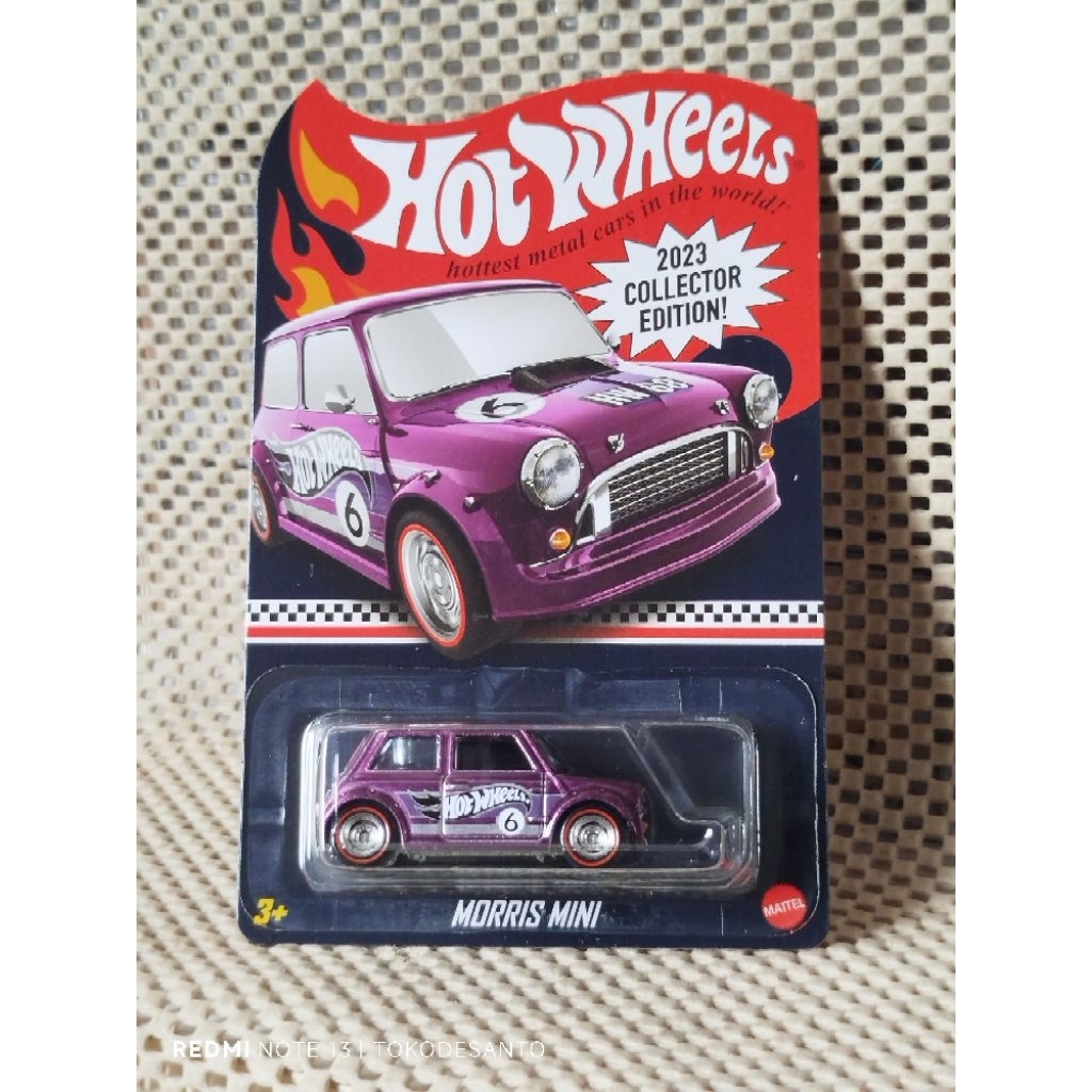Hotwheels Morris Mini 2023 Collector edition