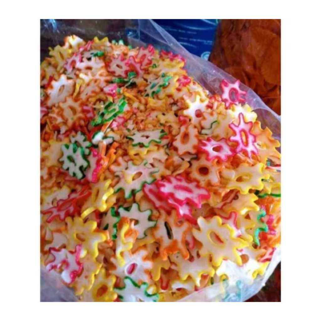 

Kerupuk Mentah Tersanjung kemasan 1 kg Krupuk Seblak Mentah Terlaris