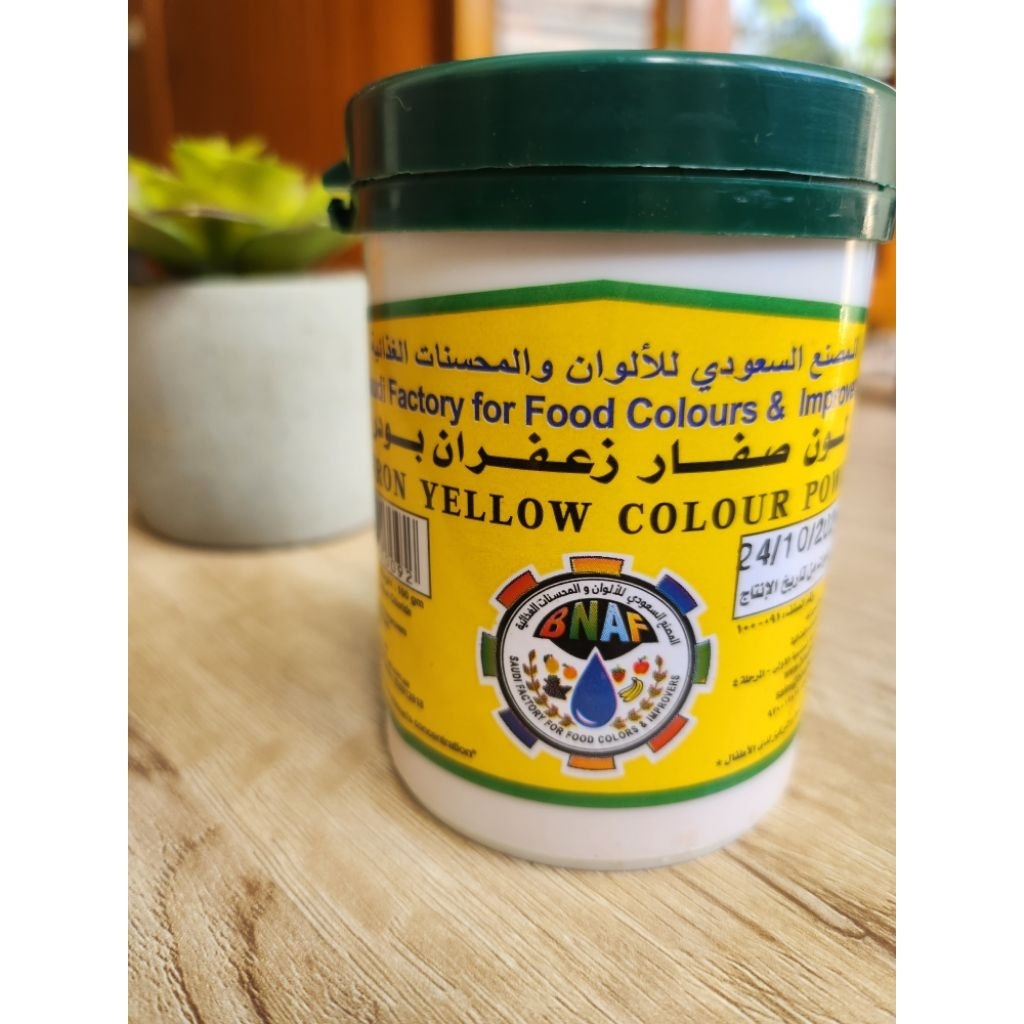 

SAFFRON Bubuk Yellow colour powder /Zafaron/ Pewarna makanan