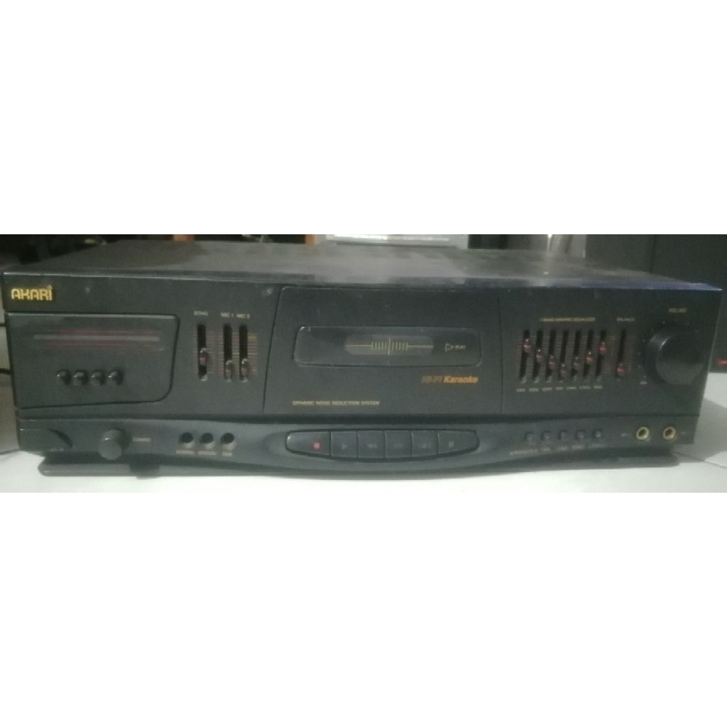 TAPE DECK/AMPLIFIER AKARI 300 WATT BLUETOOTH DEKA180MT