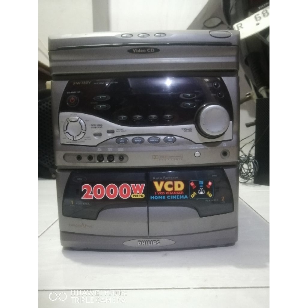 HEAD PLAYER PHILIPS BLUETOOTH HOME THEATER 5.1 FW780/41M AMPLIFIER