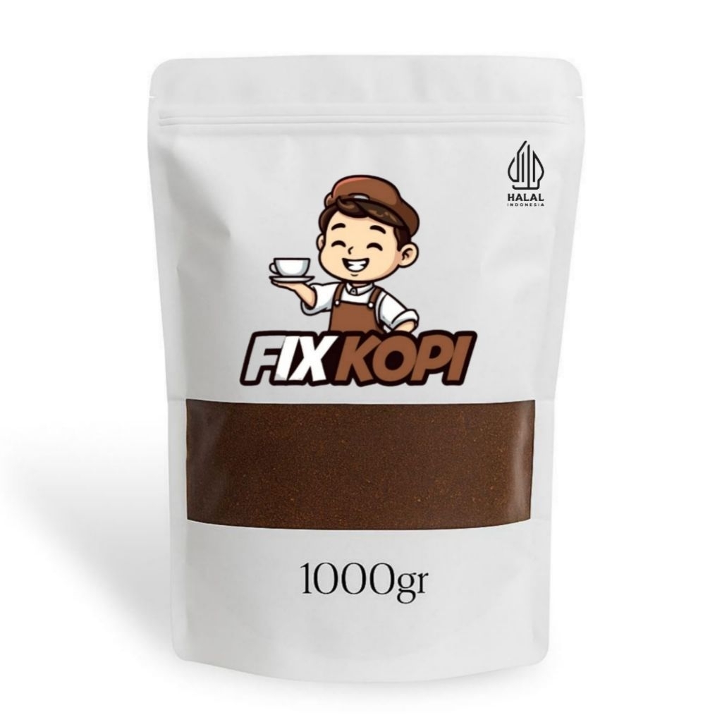 

kopi bubuk hitam 1kg - tanpa gula, wangi kuat, cocok buat warung dan rumah