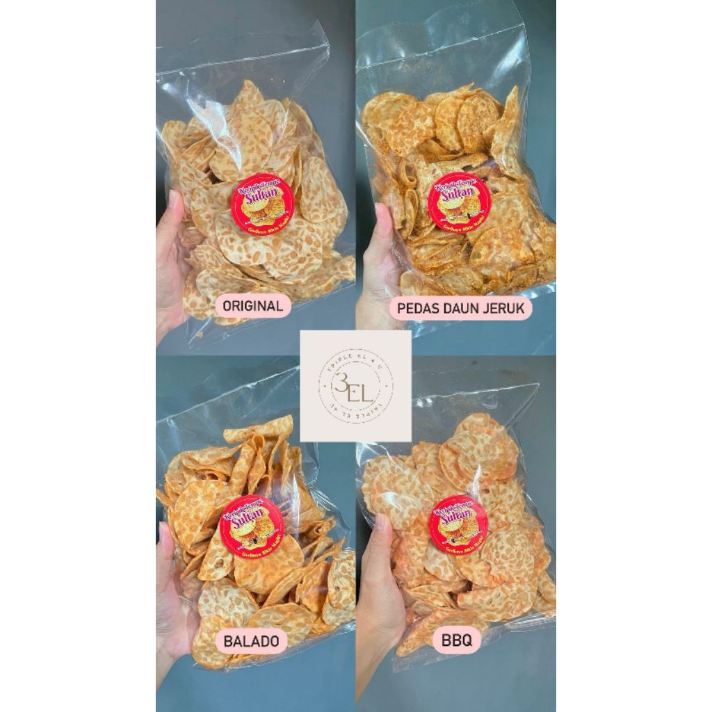 

Kripik Tempe Sultan 250gr 100gr