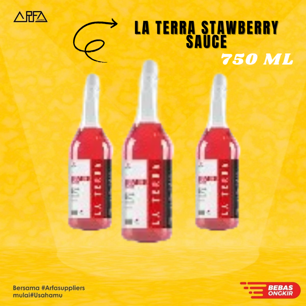 

Sirup La Terra Strawberry Sauce 750 ml